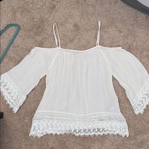 American eagle off the shoulder top